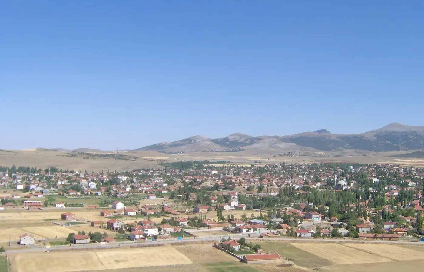 Sarayönü Ladik beldesinin genel görünümü